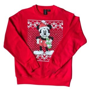 Disney Mickey Mouse Women’s Light Up Christmas Sweater Size S